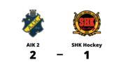 Förlust för SHK Hockey i toppmatchen mot AIK 2