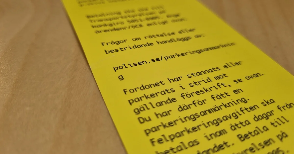 INSÄNDARE: Trafikingenjören svarar på insändare om p-böter