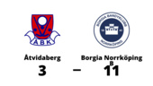 Borgia Norrköping B tog klar seger mot Åtvidaberg
