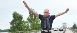Tomas, 75, vandrar flera mil om dagen: "Nu älskar jag Tornedalen"