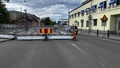 Problemen på Stockholmsvägen – nu har avspärrningen utökats