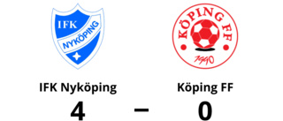 Formstarka IFK Nyköping tog ny seger mot Köping FF