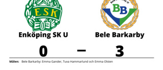 Enköping SK U föll mot Bele Barkarby på hemmaplan