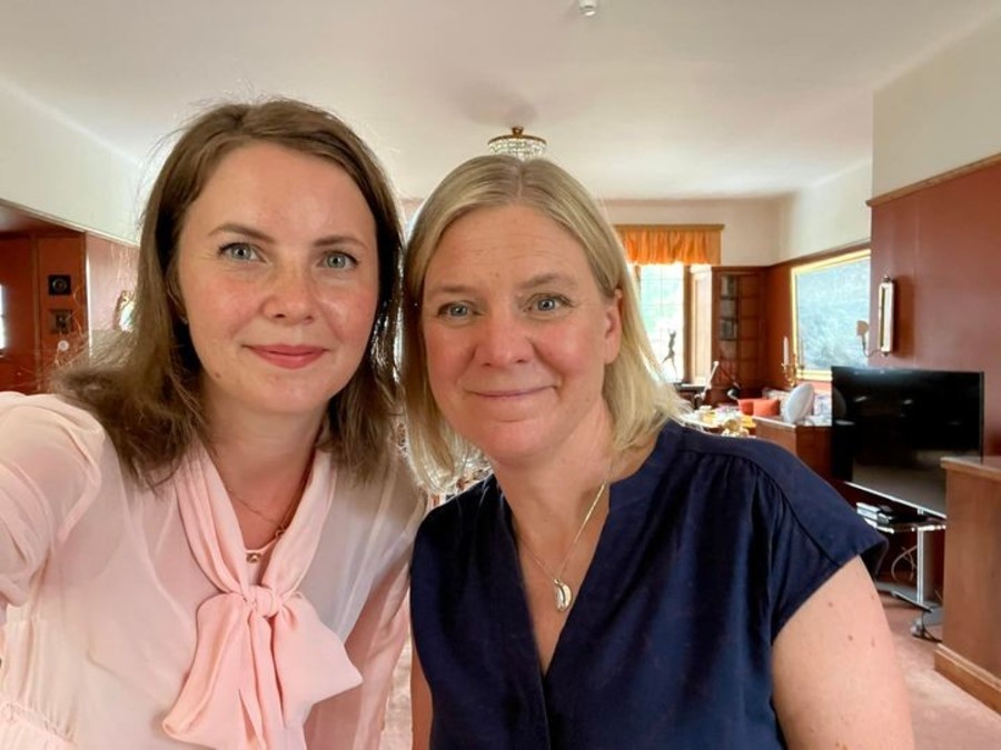 LEDARE Ida Karkiainen levererar