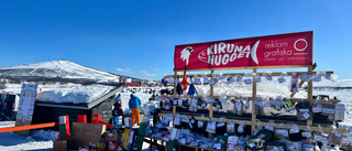 Kirunahugget – en folkfest i strålande sol