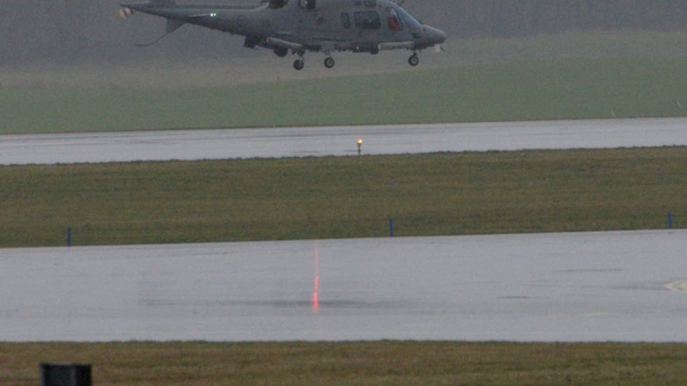 Det var en helikopter av denna typ, hkp 15, som på onsdagen tvingades nödlanda i södra Östergötland.