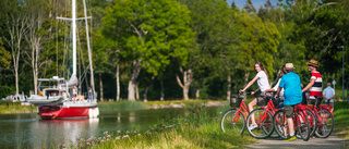 Stort intresse för att cykla längs Göta kanal