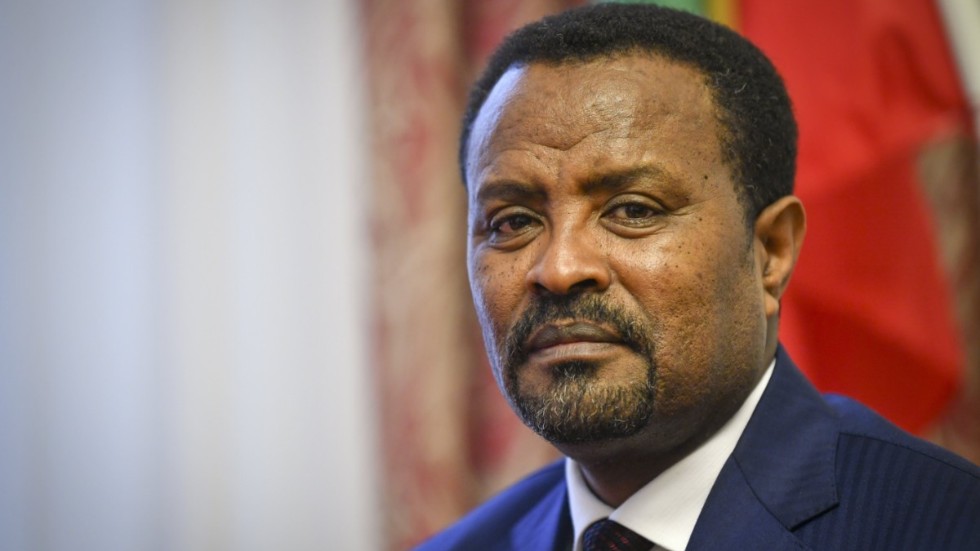 Etiopiens ambassadör i Sverige, Deriba Kuma Heiy.