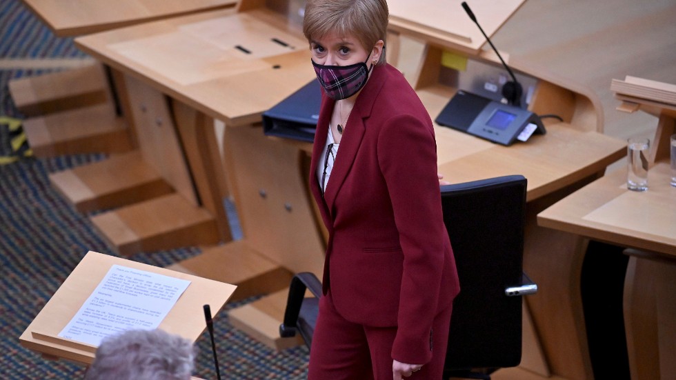 Skottlands regeringschef Nicola Sturgeon