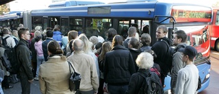 Att slippa tvingas till staden i överfulla bussar