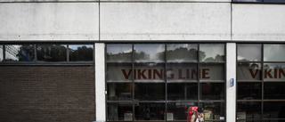 Viking Line-fartyg på grund utanför Åland