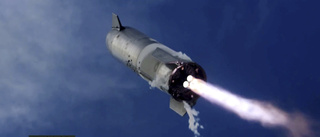 Ny Space X-raket exploderade vid landning