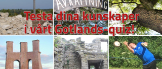Quiz: Testa dina kunskaper i vårt Gotlands-quiz!