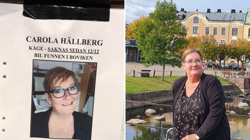 Carola Hällberg saknas sedan 12 december 2020.