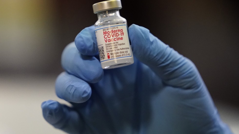 Modernas vaccin mot covid-19, här på en vaccinklinik i Salt Lake City, USA. Arkivbild.