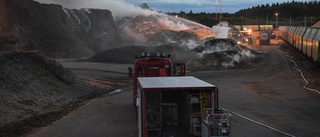 Brand i Nykvarn: "Kommer brinna i veckor"