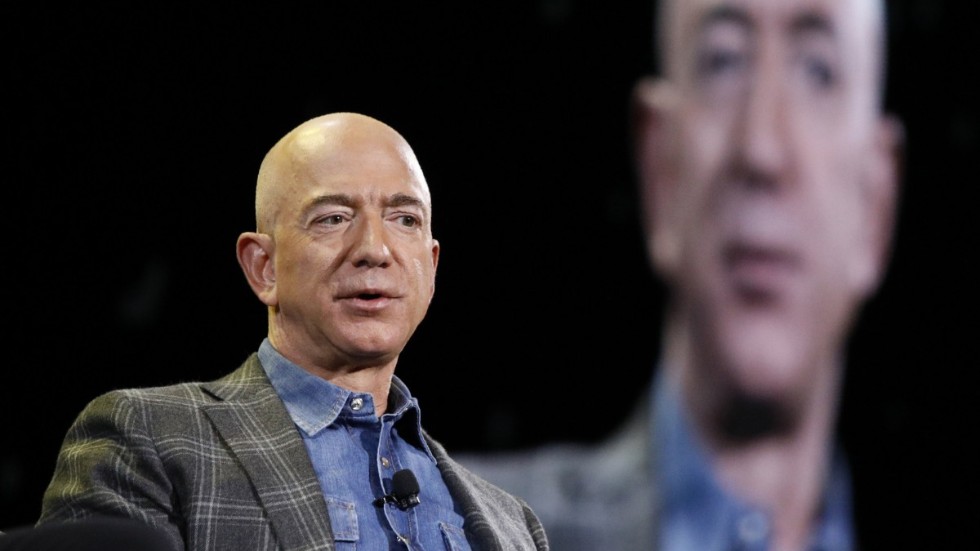 Amazons grundare Jeff Bezos förmögenhet har nått nya höjder. Arkivbild