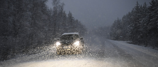 Klass 3-varning för snö i Västerbotten