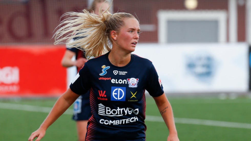 Linköpings Ronja Aronsson blev matchens enda målskytt mot Kif Örebro. Arkivbild.