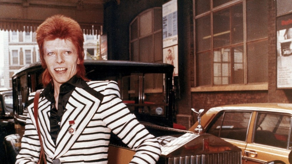 David Bowie i början på 70-talet. Arkivbild