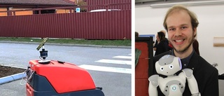 Den här roboten kan ta över städandet av Linköpings gator