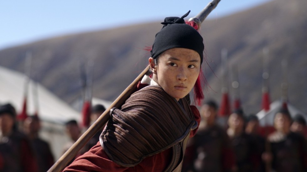 Yifei Liu spelar titelrollen i den nya versionen av "Mulan". Arkivbild.