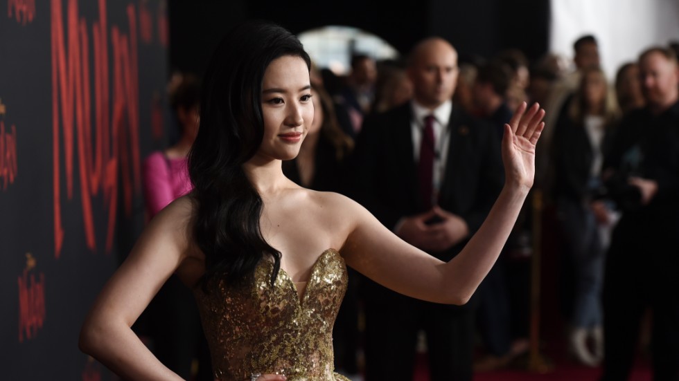 Liu Yifei spelar huvudrollen i Disneys "Mulan". Arkivbild.