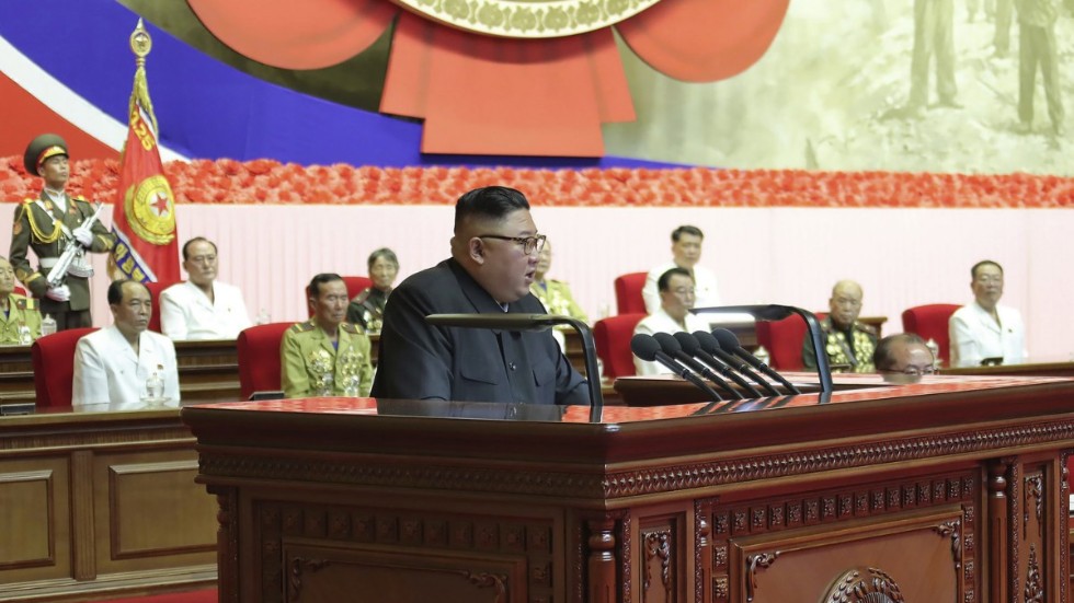 I en hemligstämplad FN-rapport som nyhetsbyrån Reuters har tagit del av påstås det att Kim Jong-Un och Nordkorea fortsätter att utveckla kärnvapen, trots sanktioner. Arkivbild.