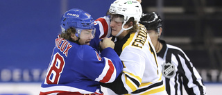 Irriterat möte mellan Boston och Rangers