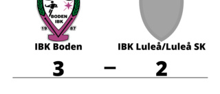 IBK Boden vann uddamålsseger mot IBK Luleå/Luleå SK