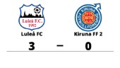 Seger för Luleå FC i seriefinalen mot Kiruna FF 2