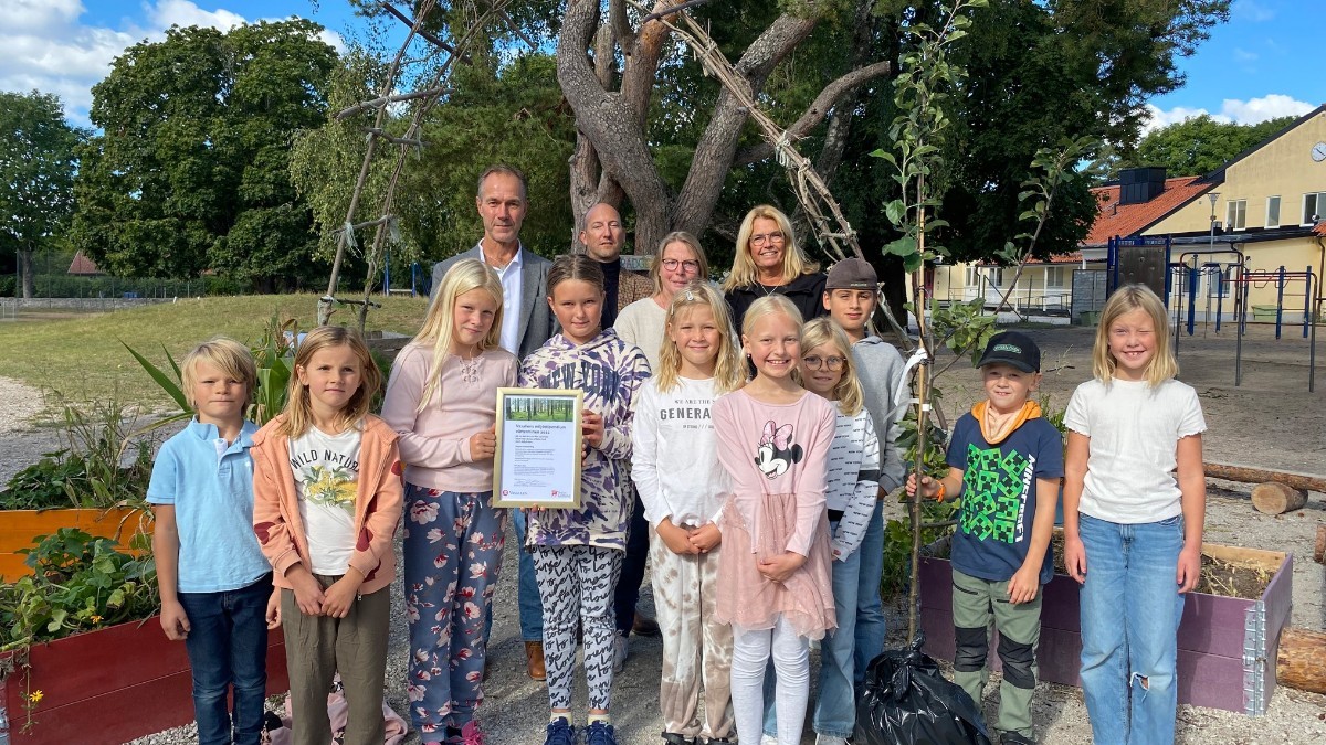 Väskinde Skola Tilldelas Miljöstipendium • ”En Anledning Att Vara Mer ...