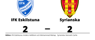 IFK Eskilstuna tappade ledningen mot Syrianska