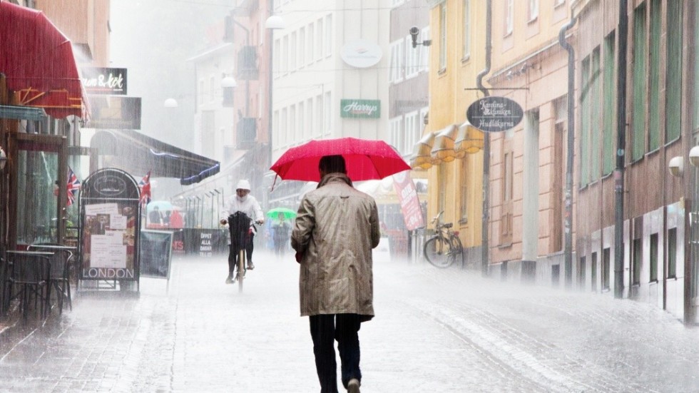 LINKÖPING 20150905        
Oväder med regn på lördagen i Linköping.
Bild Jeppe Gustafsson