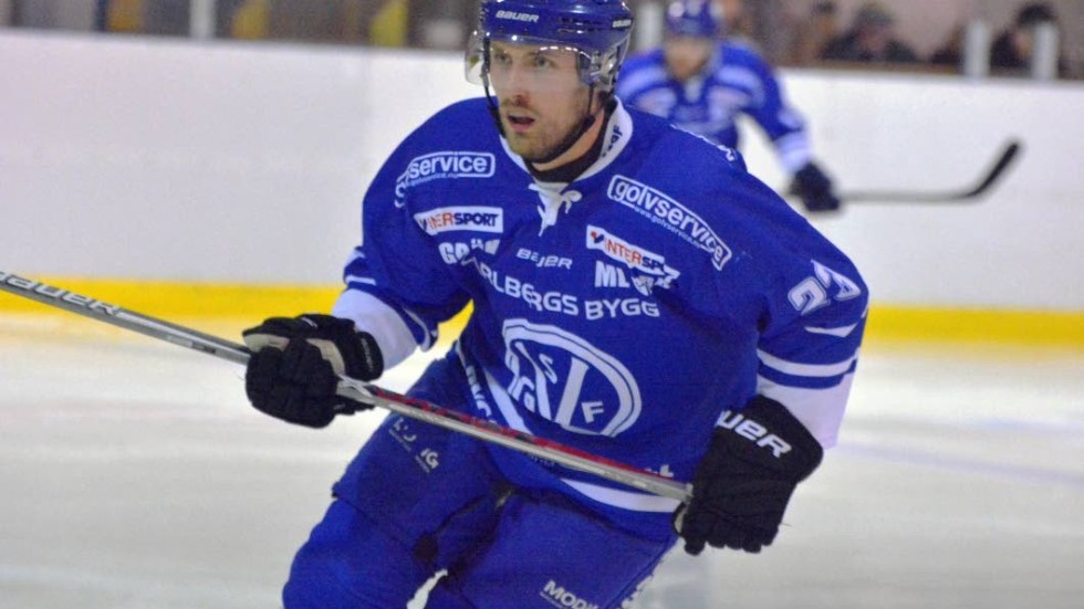 Simon Dahl gjorde tre mål mot Lenhovda.