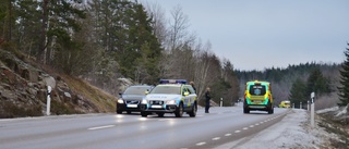 JUST NU: Trafikolycka på riksväg 40