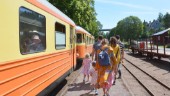Camparna i Långsjön åker gärna tåg