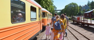 Camparna i Långsjön åker gärna tåg