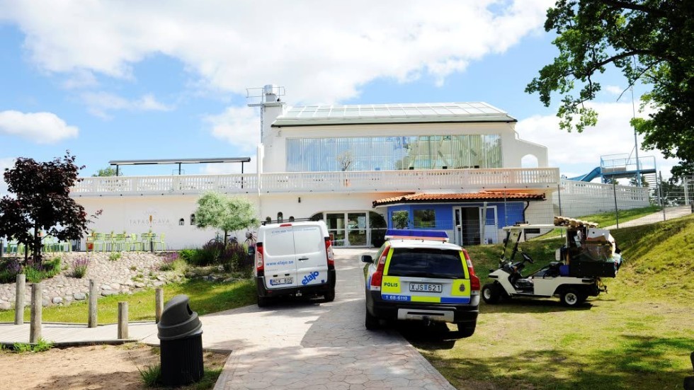I början av veckan drabbades Västervik Resort av ett inbrott på äventyrsbadet. Bilden är en arkivbild som togs efter ett inbrott en tidigare sommar.
