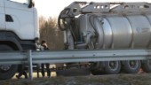 Lastbilsolycka vållade trafikproblem