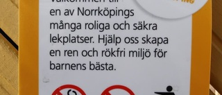 Här vågar hon inte låta barnen leka