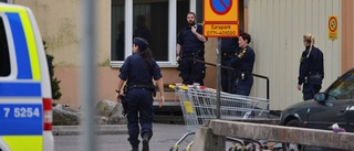 Polisens insatsstyrka i Hageby