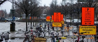 Över tusen cyklar har rensats bort