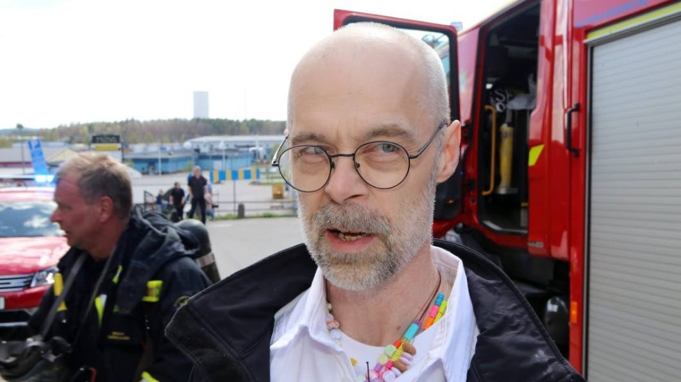 Stefan Larsson räddningschef på räddningstjänsten i Vimmerby.