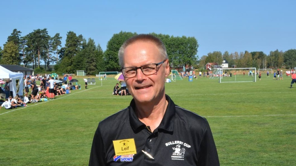 Leif Carlsson, kontaktperson på Bullerby Cup.