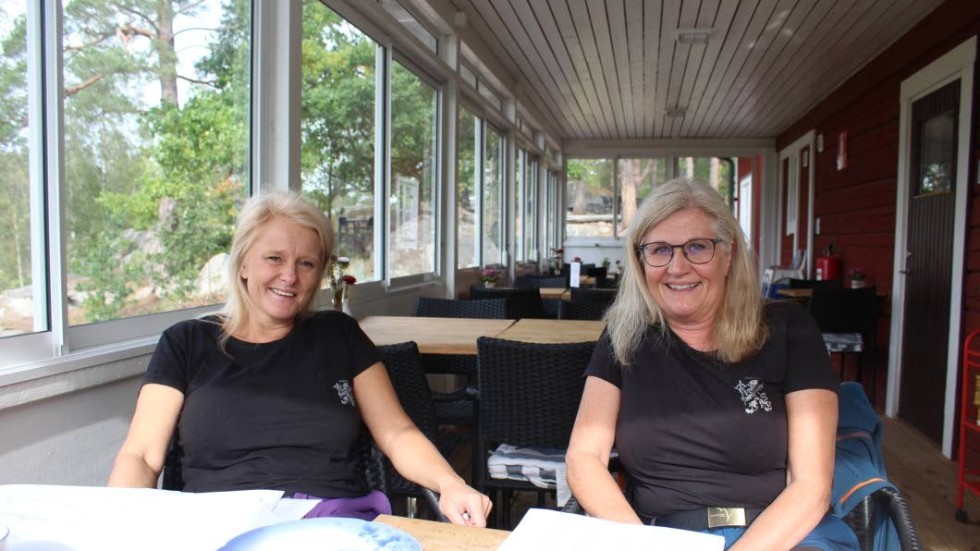 Sofie Didi och Anna-Lena Monell arrenderar Hornåbergs camping i Horn.