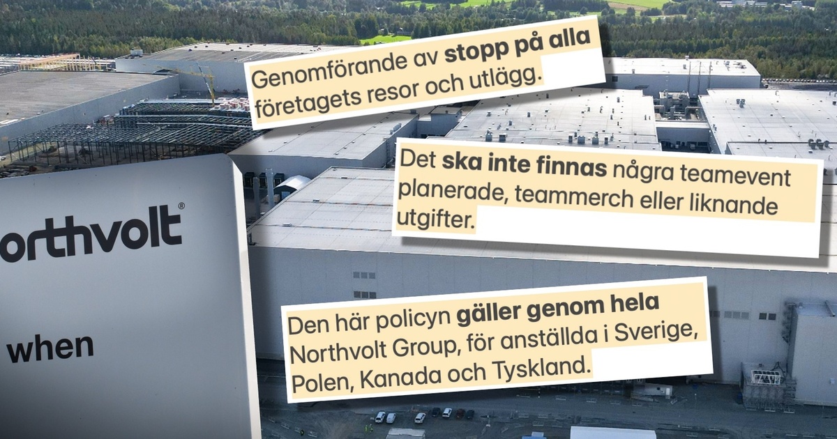 Totalstopp för utgifter på Northvolt: ”Får vi ens någon lön?”