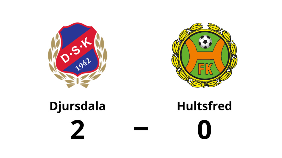 Djursdala SK vann mot Hultsfreds FK