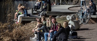 Många Uppsalabor njöt av sommarvärme