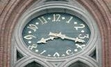 Domkyrkans klocka gick fel